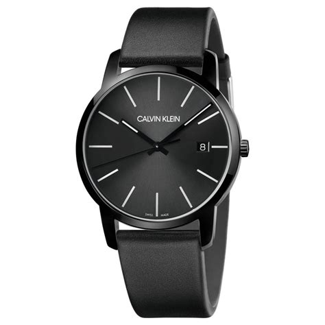 reloj clon calvin klein negro